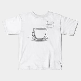 Anxious Coffee Kids T-Shirt